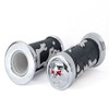 Szmsmy Skull Bike Grip 1.0 inch (25 mm) Plated Left