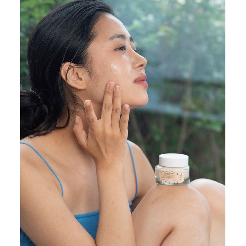 Sunnycon [2-Pack] Mushroom Collagen Deep Hydrating Cream 50ml
