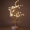 Tabletop Bonsai Tree Lamp Adjustable Safe Touch Switch Night Light