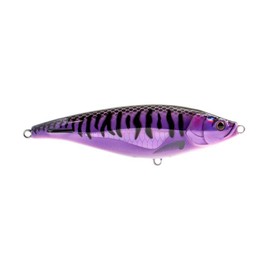 Nomad Design Madscad 115 Sinking SW Twitchbait - Ideal for Snook, Striped Bass - BKK Diablo 5X Singles 3/0 Hooks, 4-1/2 inch - 1-1/2 oz, Phantom