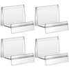 Weysat Purse Display Stand Clear Acrylic Handbag Stand Jewelry Wallet