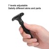 Men Manual Razor Blade Base Set Adjustable Brass Double Edge