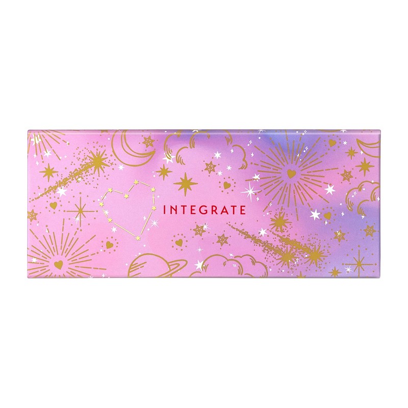 Integrate Eyezone Palette (Love Stars) PK312 Eyeshadow, Star Light Pink,