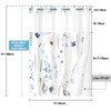 WITHLOC No Hook Shower Curtain with Snap in Liner -