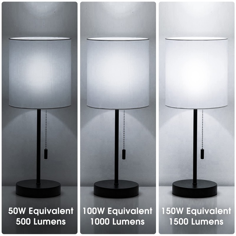 Briignite LED Light Bulbs, 𝟑𝐖𝐚𝐲 𝐋𝐄𝐃 𝐋𝐢𝐠𝐡𝐭 𝐁𝐮𝐥𝐛𝐬 50 100