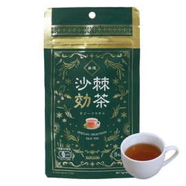 Joshundo Sazzy Tea 8 Packets Health Tea Organic Chinese Tea Caffeine-less Elagic Acid Clean Body Makeup Tea Bag Shaburu Tea Sazhi Berry