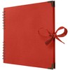 Bstorify 25.4 x 25.4 Cm Scrapbook Album 70 Pages Red
