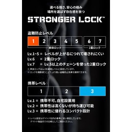 Daytona 31260 Motorcycle Wire Lock Jacket/Helmet Theft Deterrent Padlock with LED Light, Stronger Cable Lock, 70.9 inches (1800 mm), Orange