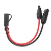 Solar Panel Cables Connectors SAE Adapter 10AWG 0.35m Solar Power