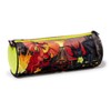Nici 39799 Pencil Case Plush Dragon Printed Charcoal/Red/Yellow