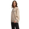 Z SUPPLY Women's Oversized Saturdays Sweatshirt, Crew Neck, Crystal (US,