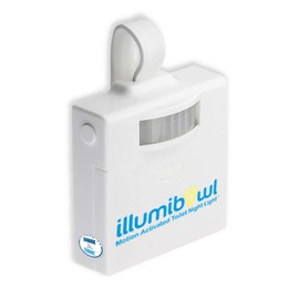 IllumiBowl Toilet Night Light (As Seen On Shark Tank) Motion Activated, Multi-Color, Universal Fit