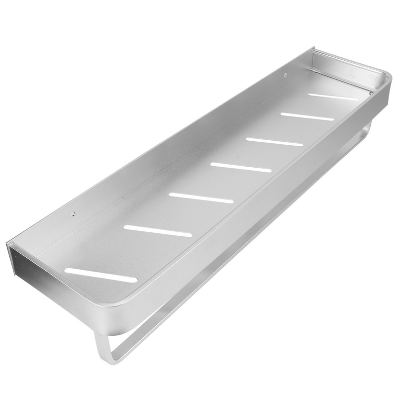 Bathroom Shelf Wall Mount Space Aluminium Shower Single Layer Shelf