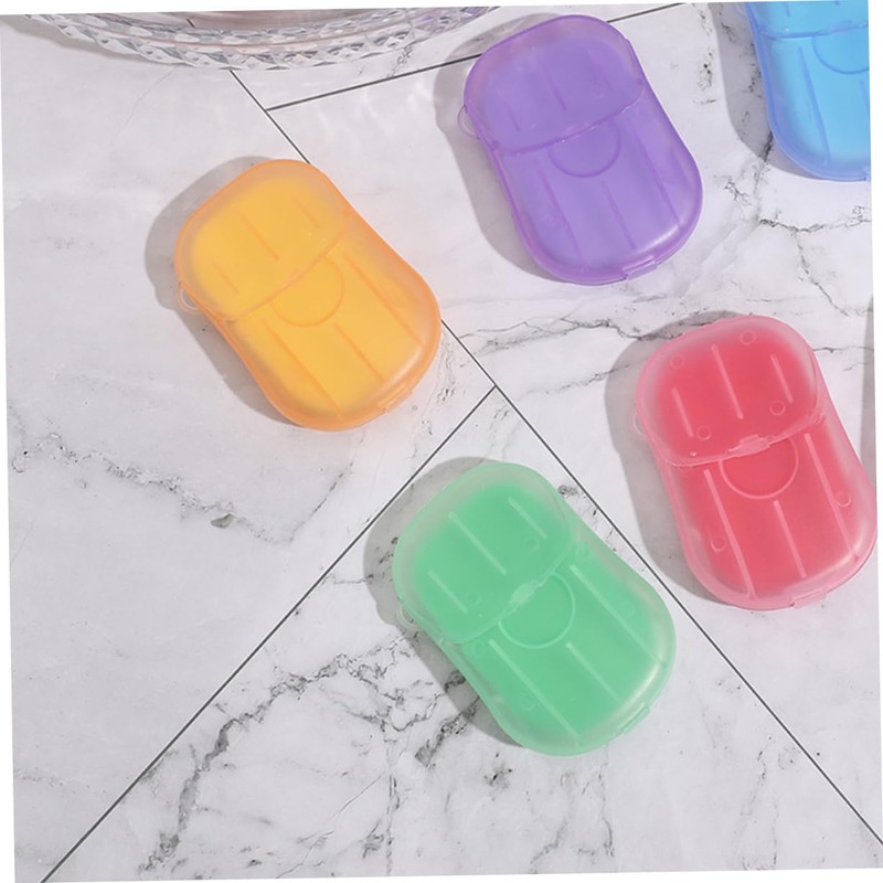 KOMBIUDA Travel Essential 4 Boxes of Soap Paper for Travel