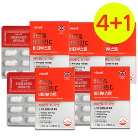 Liposm Vitamin C D Liposome Vitamin C Sea 1000 Liposome Effectiveness 30 tablets, 5 pcs / 리포즘 비타민C D 리포좀 비타민 씨 시 1000 리포솜 효능 30정, 5개