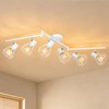 HiBay 6-Light Track Lighting, Directional Ceiling Track Light Fixture, White