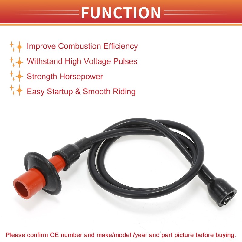 QUARKZMAN Spark Plug Coil Cable Ignition Coil Wiring Harness Suitable