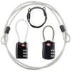 TSA Locks, Digit Combination Padlockss and Steel Cable Combination Travel