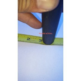 Magnum. 1 inch diameter, five inches long. ferrocerium rod. firesteel. ferro rod. Mischmetal. Fire starter.