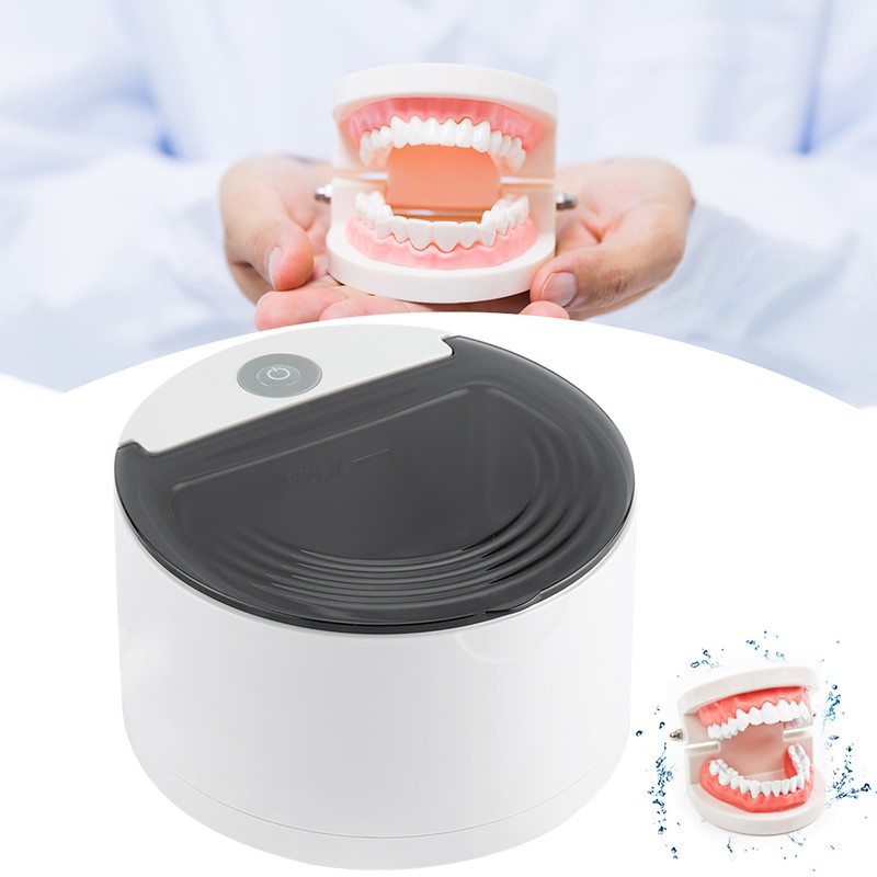 Ultrasonic Denture Cleaner Retainer Mouth Guard Cleaning Machine