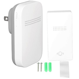 Self Powered Door Bell with Receiver Automatic Ringing Push Button Wireless Doorbell