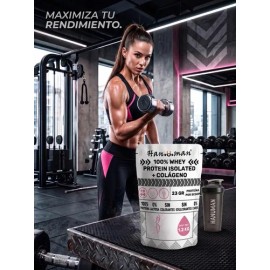 Proteína Con Colágeno Recuperación Fuerza Y Belleza Hanuman Sin Sabor