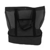 Mesh Beach Bag Multifunction Mesh Design Top Zipper Keep Freshness