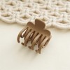 Curved Thin Hair Claw Clips for Women and Girls, Strong
