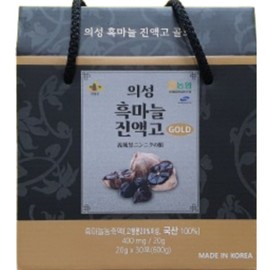 Uiseong Black Garlic Essence Gold Health Food Black Garlic Essence 20ml x 30 Pieces, 30 Pieces / 의성 흑마늘 진액고 골드 건강식품 흑마늘진액 20ml x 30개입, 30개