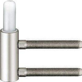 Variant V 3400 WF Door Hinge Frame for Rebated Doors, Band Diameter 15 mm, Nickel-Plated; 1 Piece