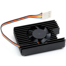 Dedicated All-in-One 3007 Cooling Fan for Raspberry Pi Compute Module 4 (CM4),PWM Speed Adjustable Low Noise More Convenient, with Thermal Tapes