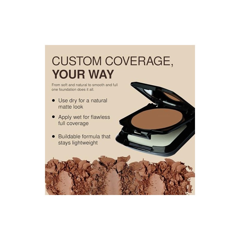 Palladio Base Dual Húmeda y Seca con Esponja y Espejo