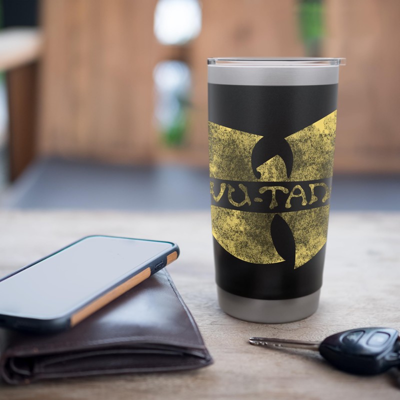 Classic Distressed Wu Stainless Steel Insulated Tumbler