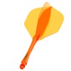 WINMAU Fusion Fluoro Orange Intermediate Dart Flight and Shaft System