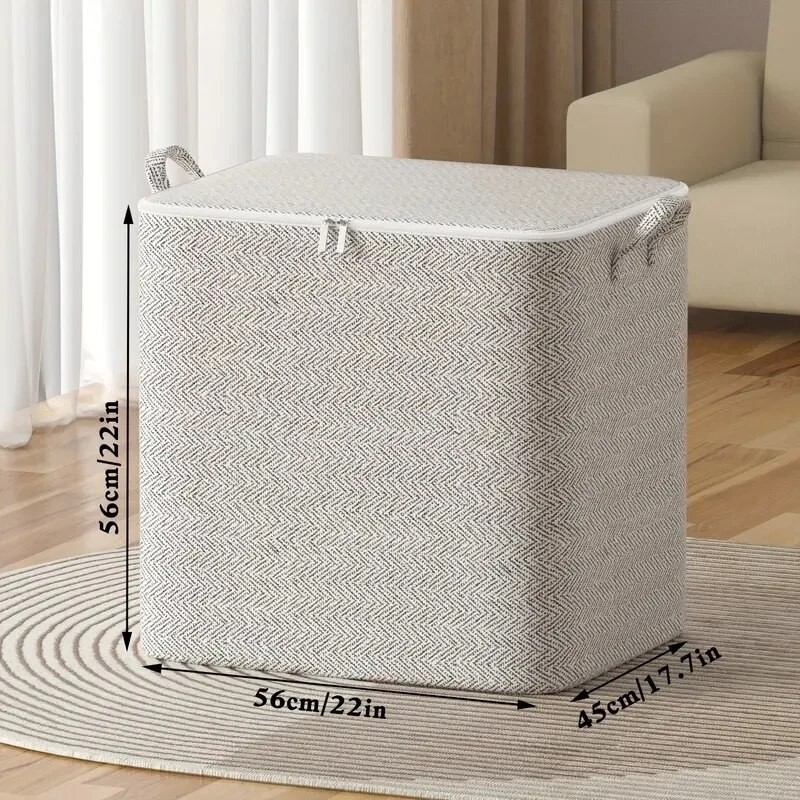 Closiq Large Capacity Storage Bag – Breathable Non-Woven Fabric, Closet