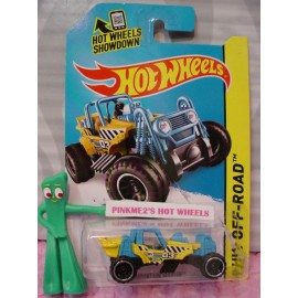 Hot Wheels 2015 i Hot Wheels MOUNTAIN MAULER #97∞Yellow/Blu