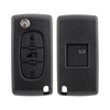 3 Buttons Car Remote Key Case for Citroen Berlingo Peugeot