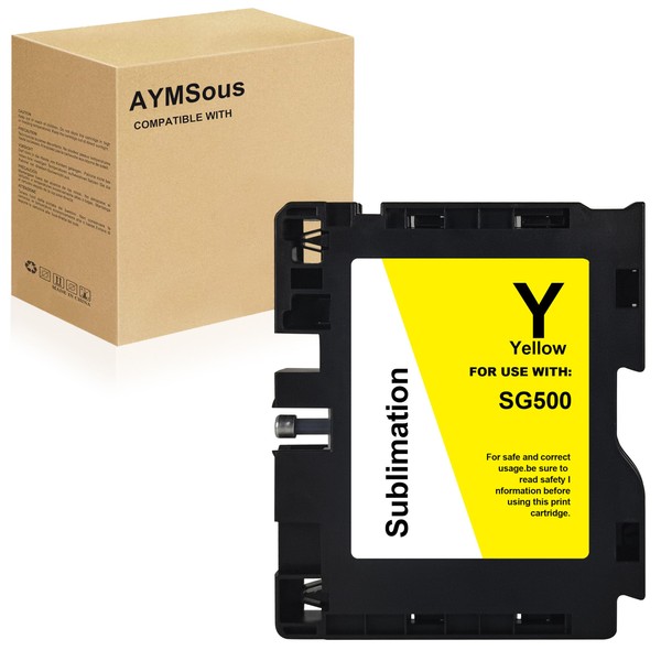AYMSous New SG500 SG1000 Latest Upgraded Chip Sublimation Ink Cartridge