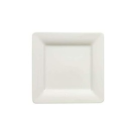 Villeroy und Boch Pi Carré Brotteller, 16 x 16 cm, Premium Porzellan, Weiß