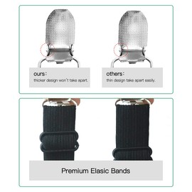 Update Bed Sheet Clips, Adjustable Sheet Straps Suspenders Gripper Fastener, 6 Sides Triangle Heavy Duty Fuit for Round and Square Mattress Cribs and Shape, Keeping Your Sheets in Place