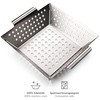 Blumtal grill basket made of 100% stainless steel – perfect