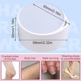 IKOPFLN Haarentfernung,Schmerzloser Haarentferner, Für Damen&Männer,Ohne Rasierenganzer Körper Wiederverwendbarer Nano Haarentferner,Schnelle Seidig Glatte Haut, Epilator