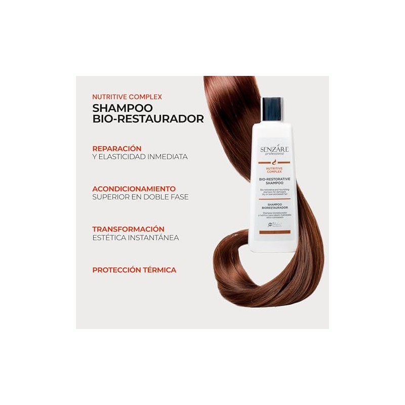 Senzáre Nutritive Complex Shampoo Biorestaurador 300ml