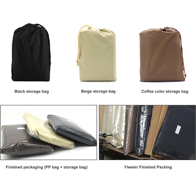 210D Ruffles Top Rain Cover Waterproof Hammock Sun Shade Cover