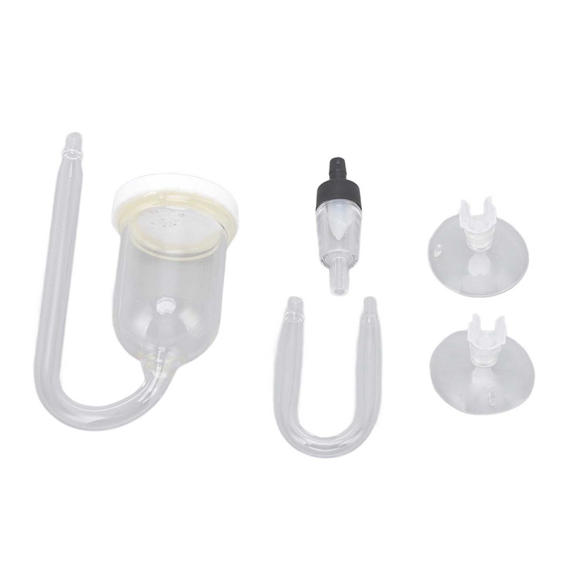 Aquarium Bubble Diffuser Prevent Clogging Transparent Glass Fish Tank Air