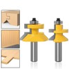 PROPRO Profession Tongue and Groove V-Notch 1 2 Shank Router