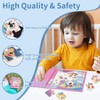 Measyth Magnetic Puzzles for Kids 3-5 Girl Gifts, 75Pcs Unicorn