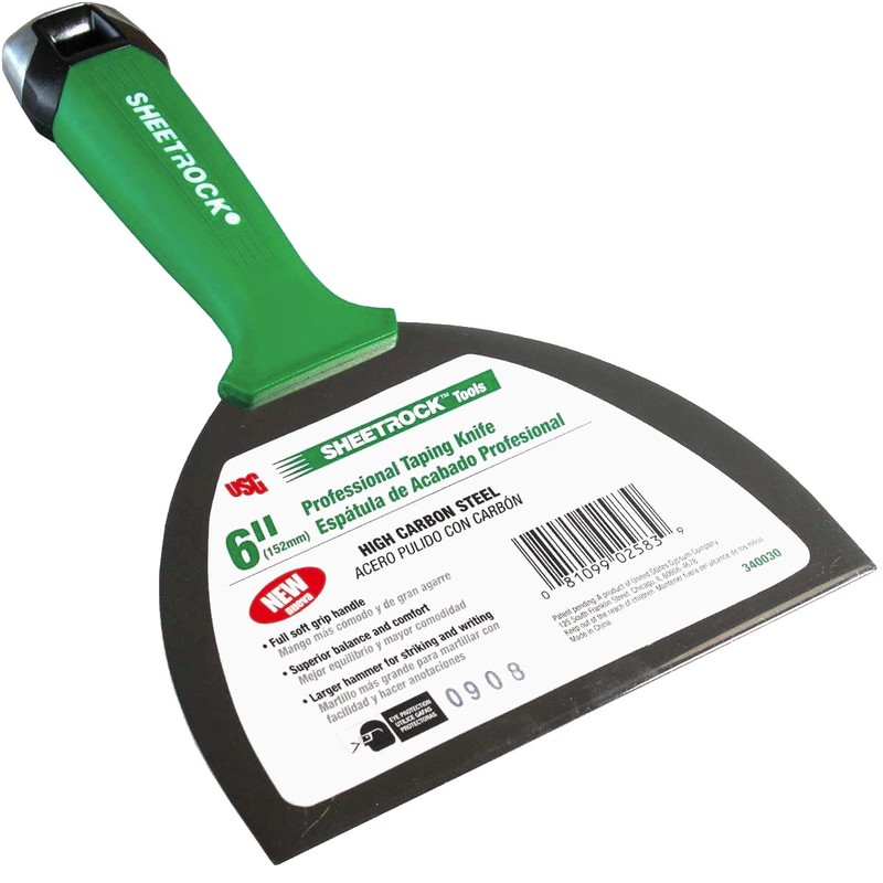 USG Sheetrock Pro Series Blue Steel Drywall Taping Knife with