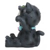 Furry Bones Basheera Voodoo Skeleton With Pink Panther Doll Figurine