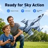 RC Fighter Airplane for Kids – Foam Remote Control Glider